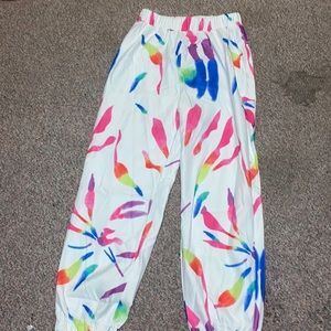 Colorful sweat pants
